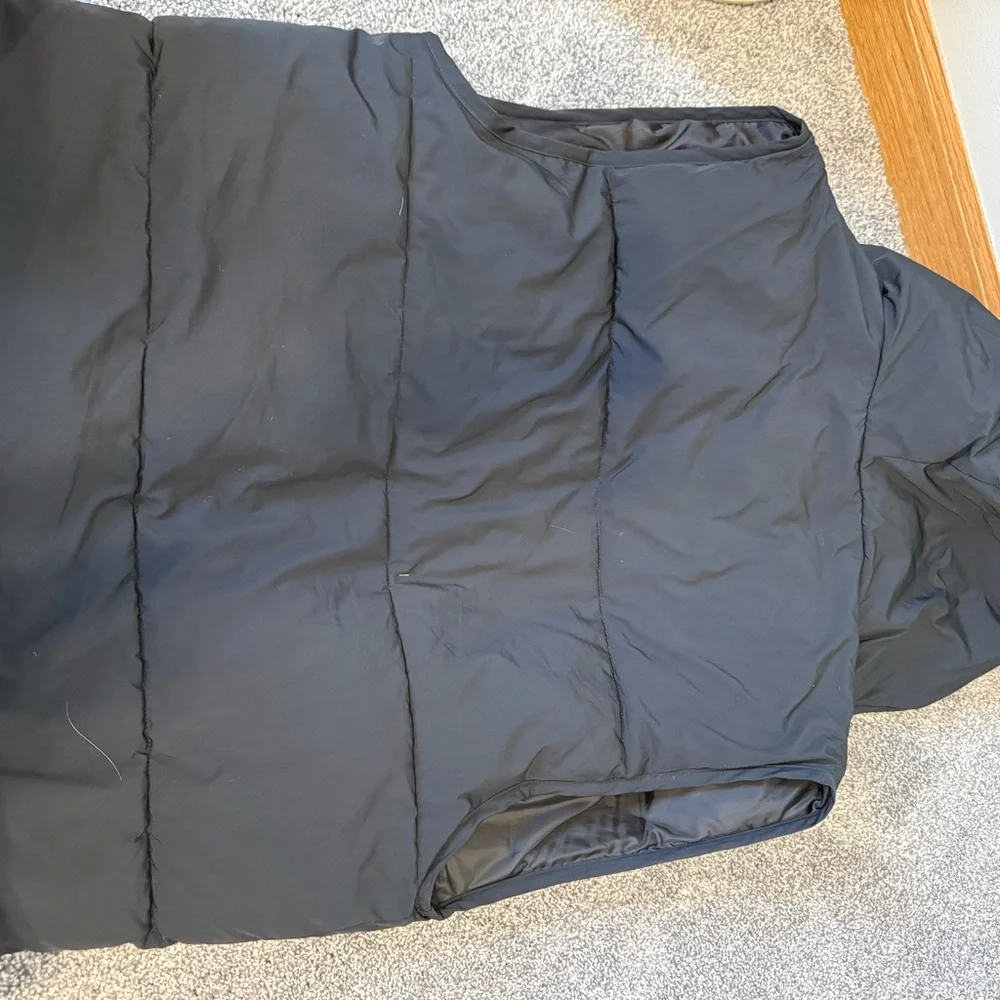 Free People Charcoal Quilted Vest - Picture 3 of 4